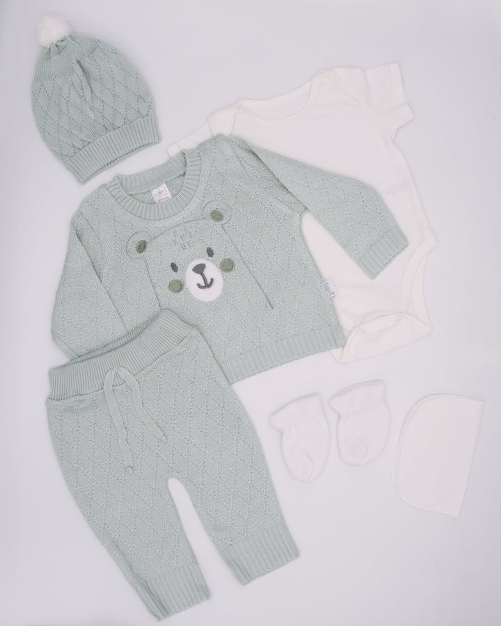 Conjunto Oso Sonriente