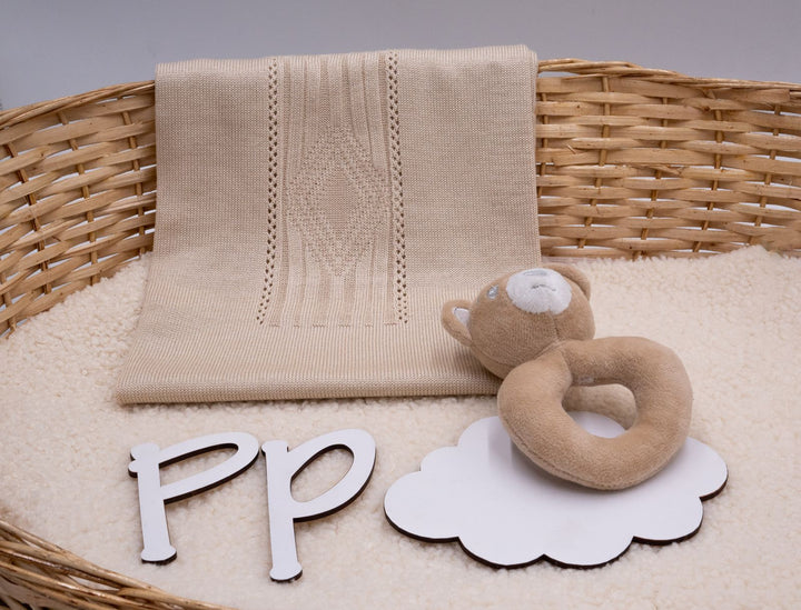 Cobija Tejida Trenza