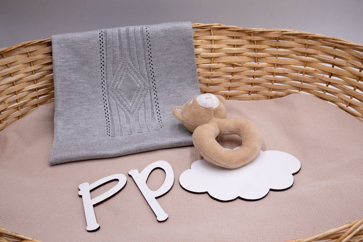 Cobija Tejida Trenza