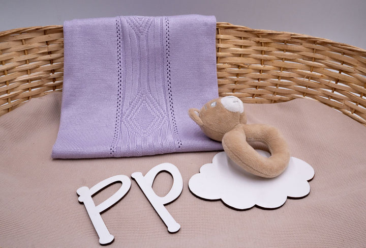 Cobija Tejida Trenza