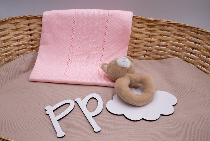 Cobija Tejida Trenza