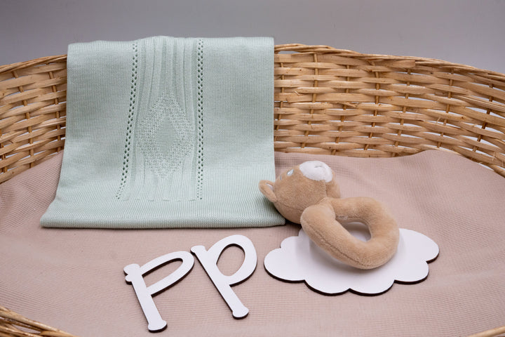 Cobija Tejida Trenza