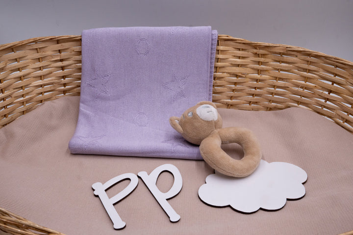 Cobija Tejida Magia de Estrellas y bolas